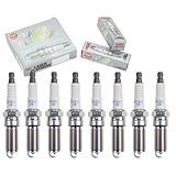 8 pc NGK Laser Platinum Spark Plugs compatible with Ford F-150 5.0L V8 2018-2021