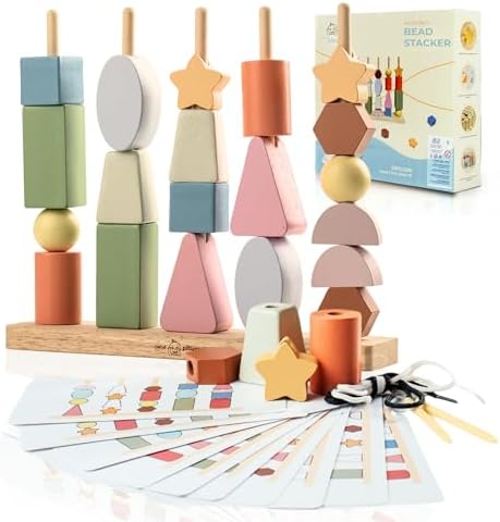 🧱 Rompecabezas Montessori - Apila y Encaja Piezas