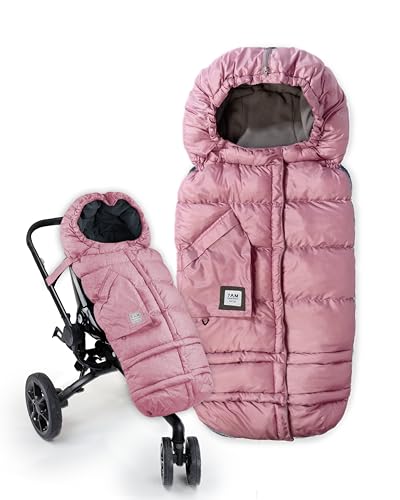 Image of 7AM Enfant Stroller, Carseat Footmuff - Blanket 212 Evolution Cover for Car Seat & Stroller, Adjustable Cold Weather, Water Repellent, Warm Sleeping Bag for Baby & Infant, Grows with Child (6M - 4T)