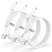 Price comparison product image iPhone Charger Cable 2M 3Pack[Apple MFi Certified], Poukey USB to Lightning Cable 2M iPhone Cable Long Fast iPhone Charging Cable Cord Lead Wire for iPhone 14 13 12 11 Pro Max/X/XS/8/7/6/6Plus/SE/iPad