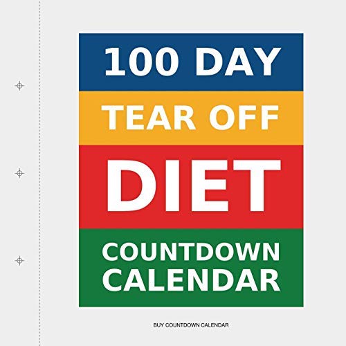 Kalender für 100 Tage Tear-Off Diet Countdown-Kalender] [By: Buy Countdown-Kalender] [Januar 2014]