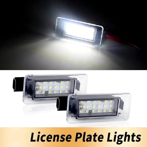 Luz de matrícula 265108990E impermeable para Nissan Altima 2016-2024 2