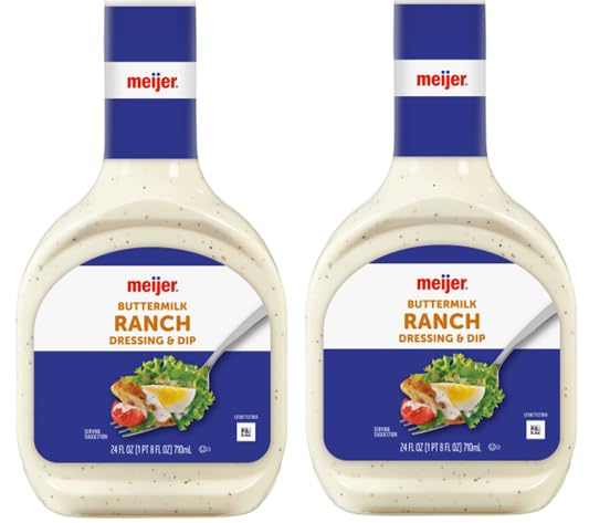 Buttermilk Ranch Salad Dressing & Dip (2 Bottles, 24 oz. each)