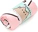 Pusheen Mini Throw Blanket for Cozy, Soft Comfort 24 x 24 inches (Zzzz Snooze)