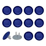Pure Blue Color Outlet Covers Baby Proofing - Plug Covers for Electrical Outlets, Child Proof Socket Covers, Baby Safety Products for Home, Office