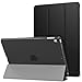 MoKo Case for iPad Pro 10.5 - Slim Lightweight Smart-shell Stand Cover with Translucent Frosted Back Protector for Apple iPad Pro 10.5 Inch 2017 Released Tablet, BLACK (Auto Wake / Sleep)
