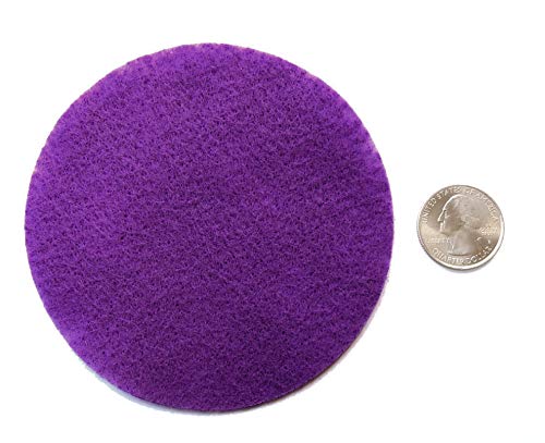 Image of Playfully Ever After Purple Craft Felt Circles (4 Inch - 19pc)