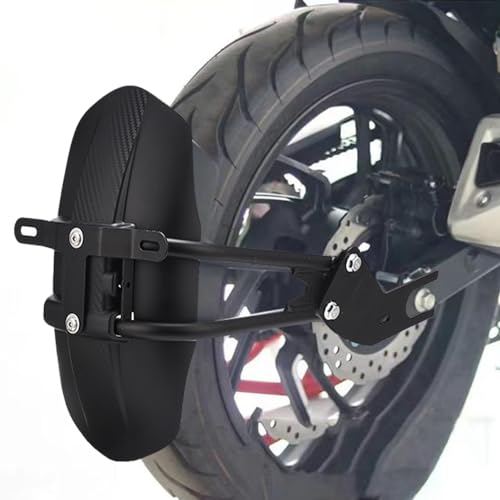 Image of JSCARLIFE Motorcycle Mudguard, Rear Wheel Cover Splash Guard