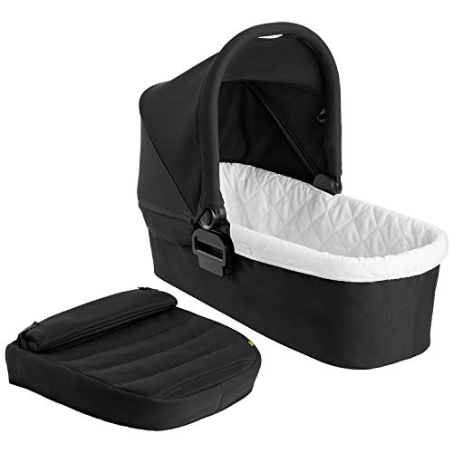 Baby Jogger faltbare City Mini 2 Double Babywanne | für City Mini GT2 Double Kinderwagen | Jet (schwarz)
