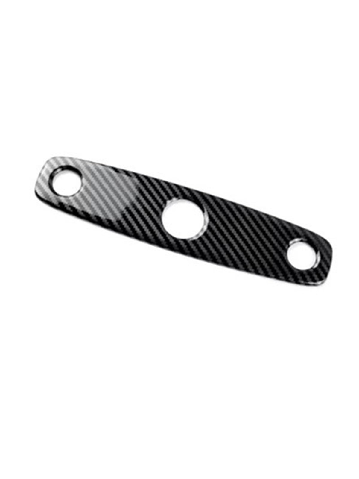 Decorative Stickers Compatible with Tesla for Model 3 for Highland for Model Y for Juniper Carbon Fiber Textured Cover for Car Steering Wheel Frame(Reading Frame)