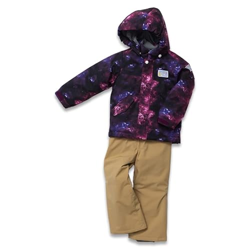 ONYONE RESEEDA(オンヨネ レセーダ)スキーウェア トドラ ジュニア キッズ 上下セット TODDLER SUIT RES55003 957S147パープルxベージュ 120
