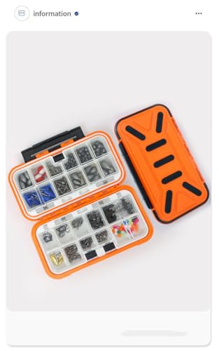 Set de accesorios de pesca 254 piezas en caja miniatura 5