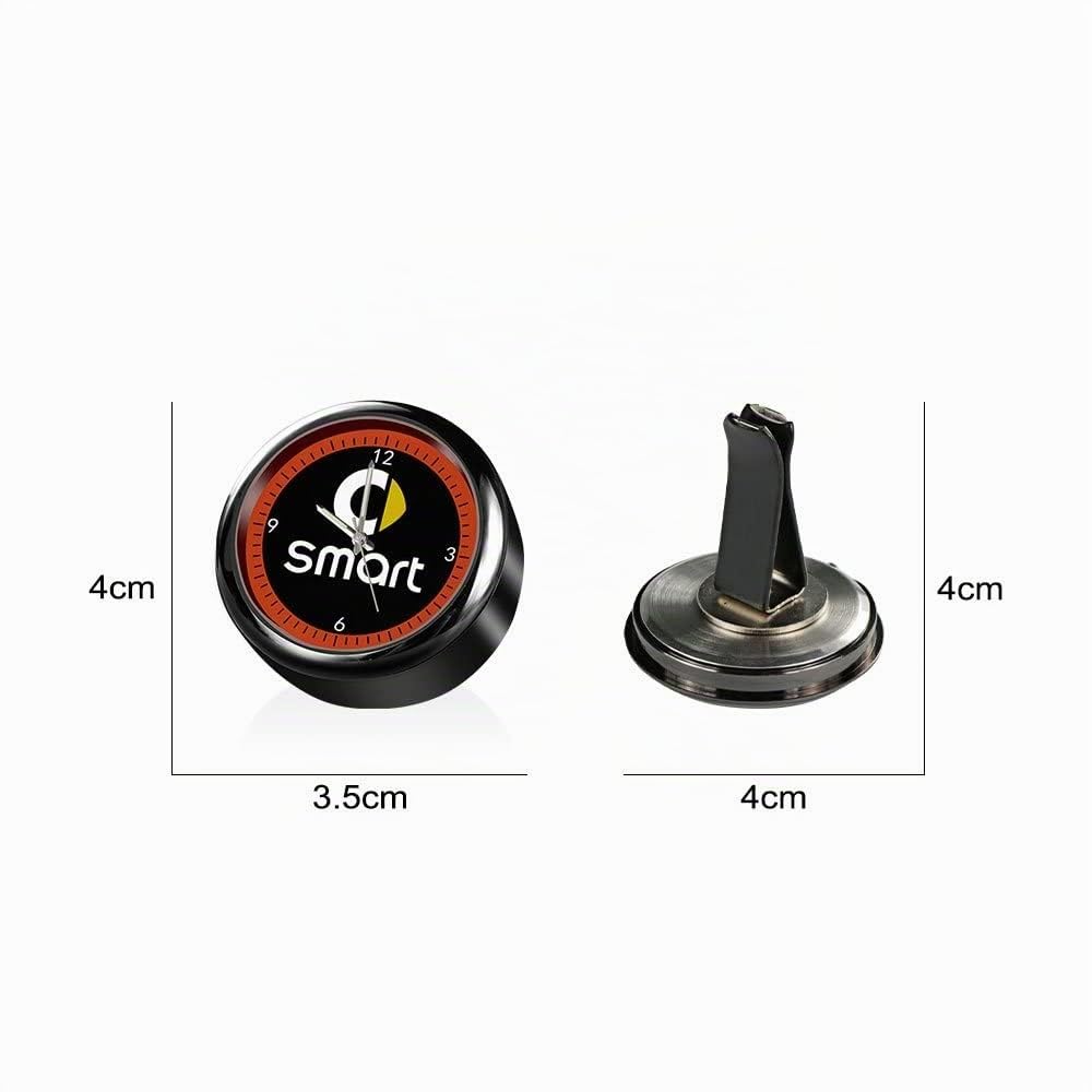Smart 451 453 Fortwo Forfour Car Orologio Clip Accessori per La Decorazione D'interni