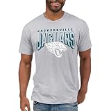 Junk Food NFL - Jacksonville Jaguars Bold Logo Adult SS T-Shirt Grey