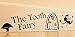 Dent Dents Autocollant Dentiste Decalque La Fée Des Dieux Affiche Vinyle Art Stickers Muraux Autocollant Décor Mural Dents Autocollant 42x150cm