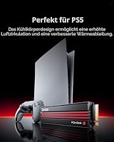 Lexar EQ790 2TB Interne SSD mit Kühlkörper, M.2 2280 PCIe Gen4x4 NVMe SSD, 7000 MB/s Lesen, für Intensive Workloads, PS5 & PC Gaming, Leistungsstarkes internes Solid State Laufwerk – Ansicht 4