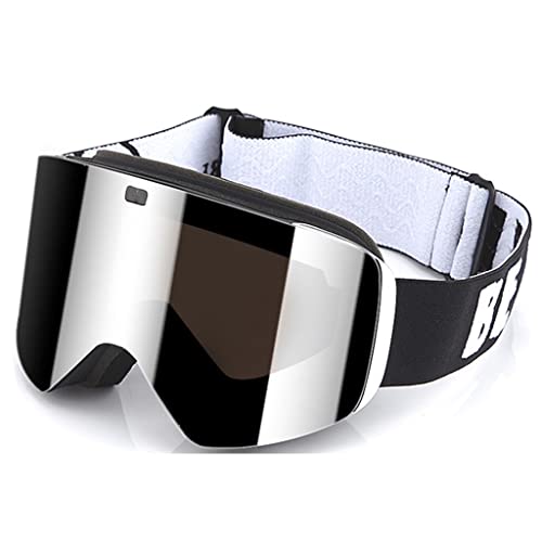 Image of Ski Goggles with Magnetic Layer Polarized Lens Skiing Anti-Fog UV400 Snowboard Men Women Glasses Eyewear