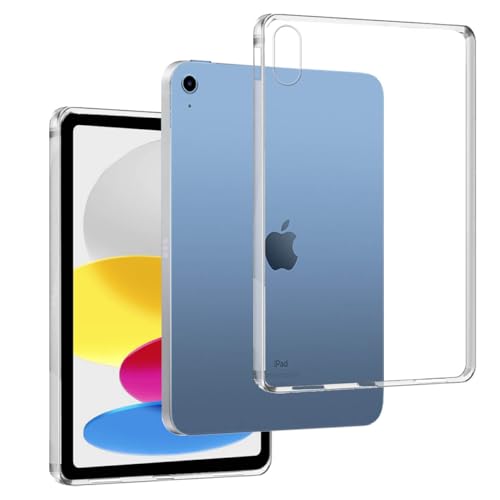Ya en manzanajugosa.com: REY Funda Carcasa Gel Transparente para Apple iPad 10ª Gen. 10,9" 2022 - iPad 11ª Gen. 11" 2025, Ultra Fina 0,33mm, Silicona TPU de Alta Resistencia y Flexibilidad