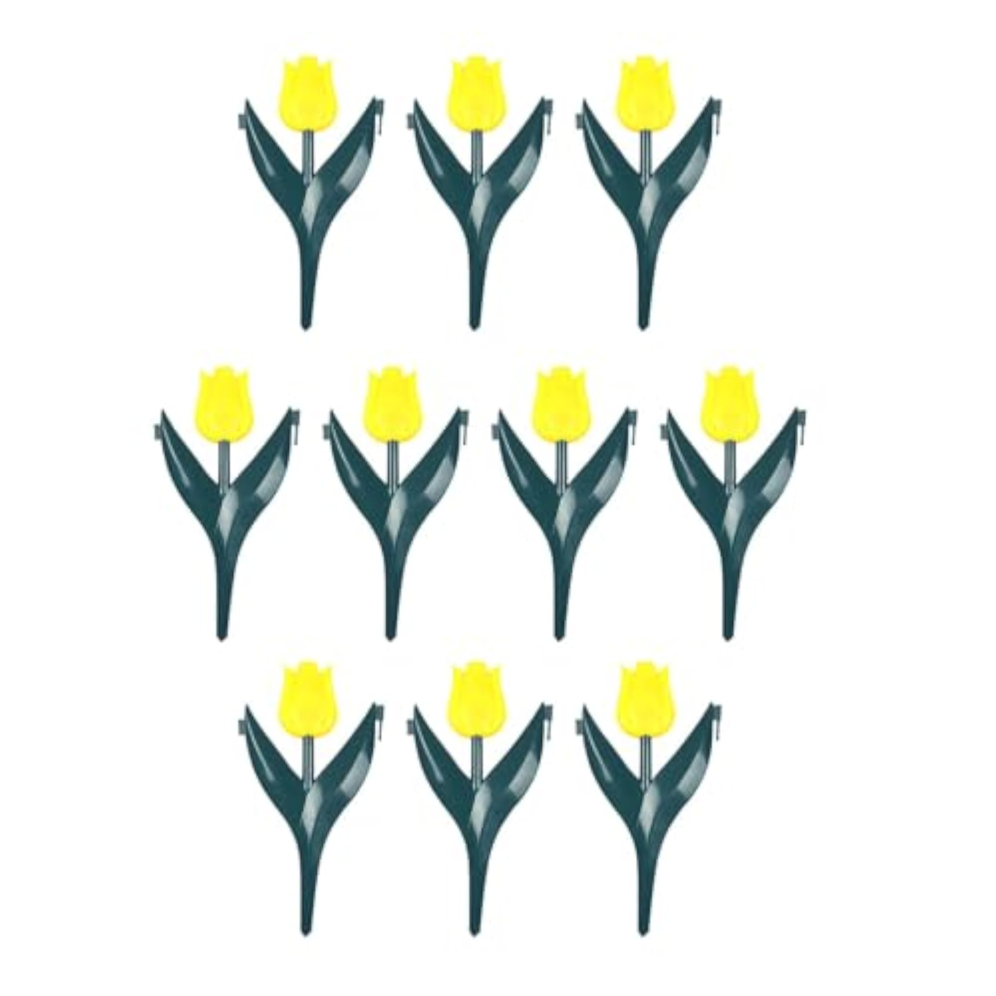 10Pcs Tulip Garden Edging for Pathway Flower Bed Decoration