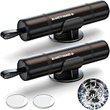 2 Stück Auto Sicherheitshammer,2 in 1 Gurtschneider Notfallhammer,Gurtschneider,Tragbarer Glasbrecher und Sicherheitsgurt Cutter,Fensterbrecher für Notfallrettungs Emergency Car Tool
