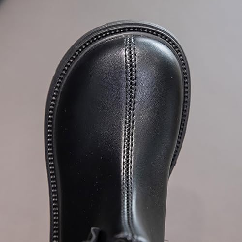 IWIHMIV Winter Boots for Kids Toddler Ankle Boots Girls Snow Boots Girls Winter Shoes Warm Shoes with Cute Bow for Toddlers3