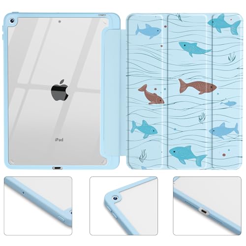 Coque iPad 10e/11e génération transparente rigide avec un support stylet chic - 3