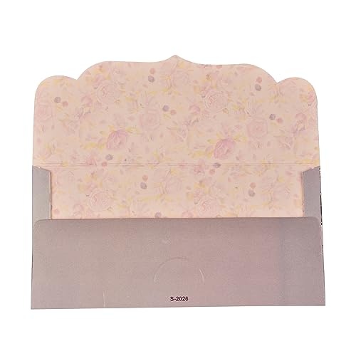 Image of Fonsie cash shagun fancy design envelopes pack of 50 for gifting money on wedding gift, baby shower, shagun, family gatherings(Purple).