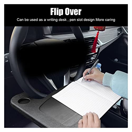 Support plateau de voiture pour ordinateur portable et repas au volant - 5