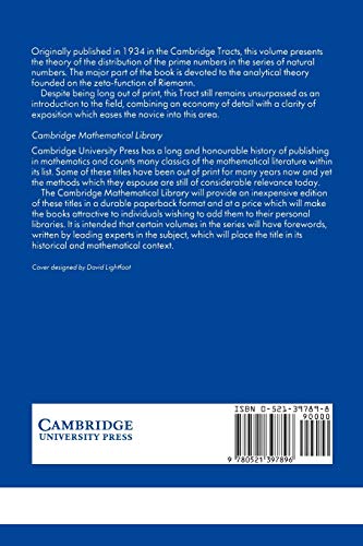 The Distribution of Prime Numbers: 30