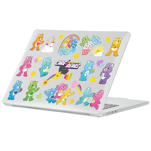 Coque MacBook Air 13.6 Care Bears armure transparente nostalgie