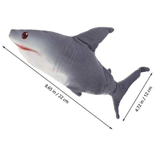 Kisangel Brinquedo elétrico para gatos de peixe com boneca elétrica realista leve com peixes interat