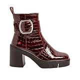 the art company groupe REMOVABLE MICROFIBER INSOLE Art 1979 Berna, Botas Mujer, Burdeos, 40 EU