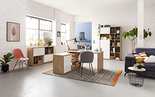 L'ufficio completo Collegio si integra perfettamente con qualsiasi stile d'arredamento, dal più classico al più moderno.