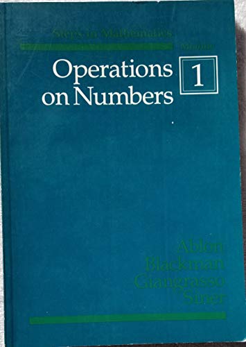 Operations on Numbers [Steps in Mathematics Mod... 0805301313 Book Cover