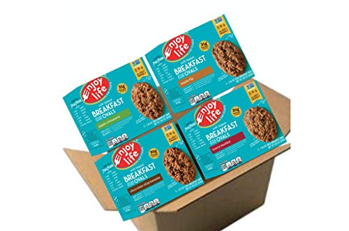 Enjoy Life Chewy Bars, Soy free, Nut free, Gluten free, Dairy free, Non GMO, Cocoa Loco, 6 Boxes (30 Bars) & Gluten Free Nut Free & Vegan Breakfast Cookies Variety Pack, 4 Count Boxes, 20 Bars - Thumbnail 5