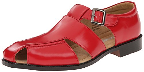 Stacy Adams Men's Catalina Dress Sandal, Cognac, 10 M US - FrenzyStyle