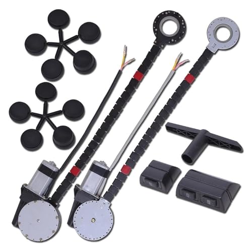 Kit Conversion Lève-Vitre Électrique Universel 2 Portes pour Rénovation Automobile - 4