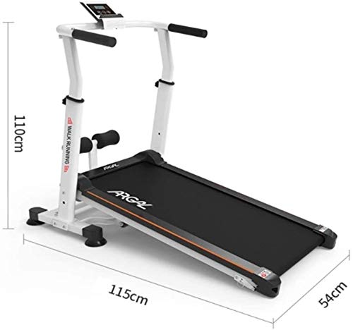Treadmills Folding Treadmill Non-Electric Mechanical Motorized Running Machine Wide Tread Belt w/Incline LCD Display Holder Easy Assembly Perfect for - Afbeelding 8