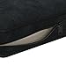 vidaXL Hundesofa Schwarz 72x45x30cm Plüsch Hundebett Hundecouch Katzensofa