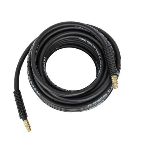 Txecpro Mangueira de ar de borracha preta, 1,5 m x 3/20.3 cm, 300 psi