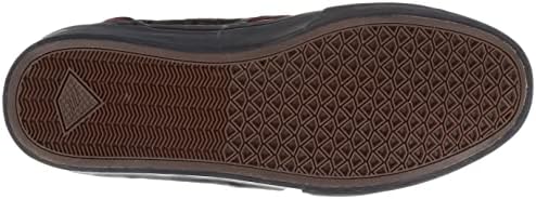 Emerica Men's Dickson x Independent Skate Shoe, Red/Black, 9 | Image 3