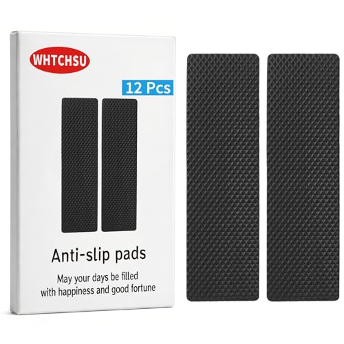 WHTCHSU 12 Pcs Premium Furniture Pads,Thick Non-Slip Pad Foot Cover