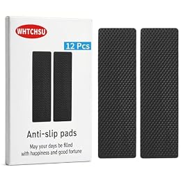 WHTCHSU 12 Pcs Premium Furniture Pads,Thick Non-Slip Pad Foot Cover Self-Furniture Gripper - Stops Slide - Adhesive Pads – Protectors