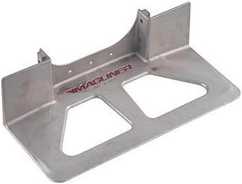 Magliner300201 Die Cast Aluminium UA Nose Plate with Recessed Heel, 46cm Width x 18cm - 1.3cm Depth