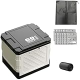 ocpcrn Car Portable Toilet for Mercedes-Benz Sprinter Panel Van Compact,Portable Camping Toilet for Adults,Floding Emergency Toilet with Lid,Temporary Potty,for Outdoor Camping,Traffic Jams,White