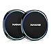 NANAMI Fast Wireless Charger,10W Qi-Certified Wireless Charging Pad [2 Pack] Compatible Samsung S20/S10/S9/S8/S7/Note 10+/9/8, 7.5W for iPhone SE/11/11 Pro/11 Pro Max/XS Max/XS/XR/X/8 Plus/New Airpods