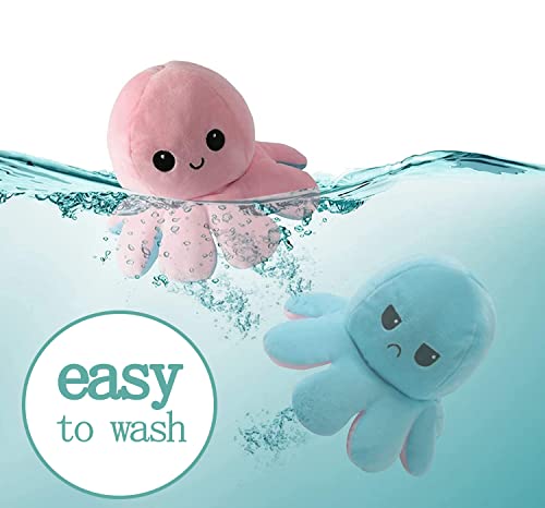 Oktopus Plüsch Wenden,Octopus Plüschtier Oktopus Kuscheltier Zum Wenden Sehr Gut Geeignet als Geschenk für Jungen und… – Bild 3