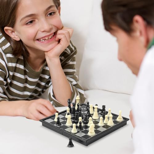 Mini Juego de Ajedrez Magnético Portátil 5.9 Pulgadas miniatura 5