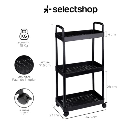 Muebles organizadores multiuso Marca SELECTSHOP (2)