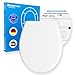 Produktbild ATHLON TOOLS WC-Sitz mit Softclose, Oval, Quick-Release, Toilettendeckel mit Absenkautomatik, ultraschnell abnehmbar